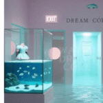 LIM-005：水没展示室と“DREAM CORE”標識