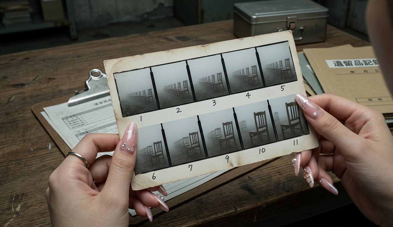 回収された遺留品 No.002|使い捨てカメラ