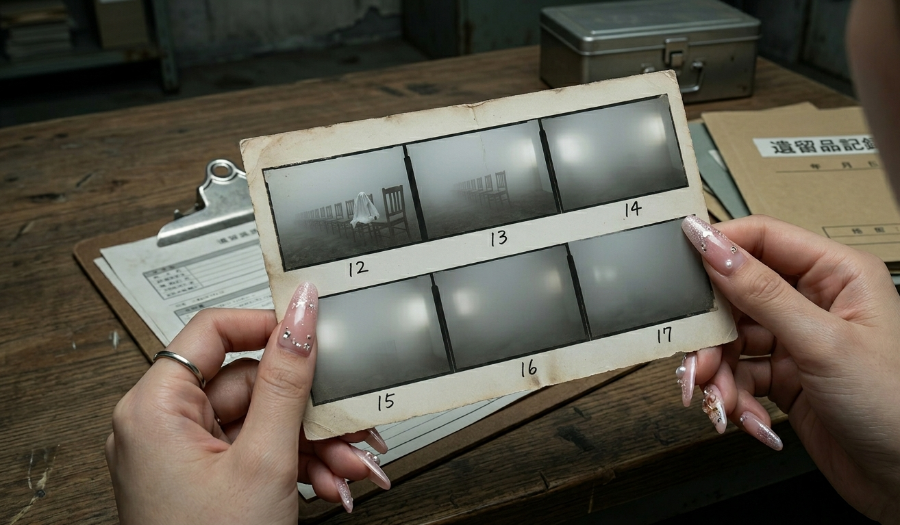 回収された遺留品 No.002|使い捨てカメラ